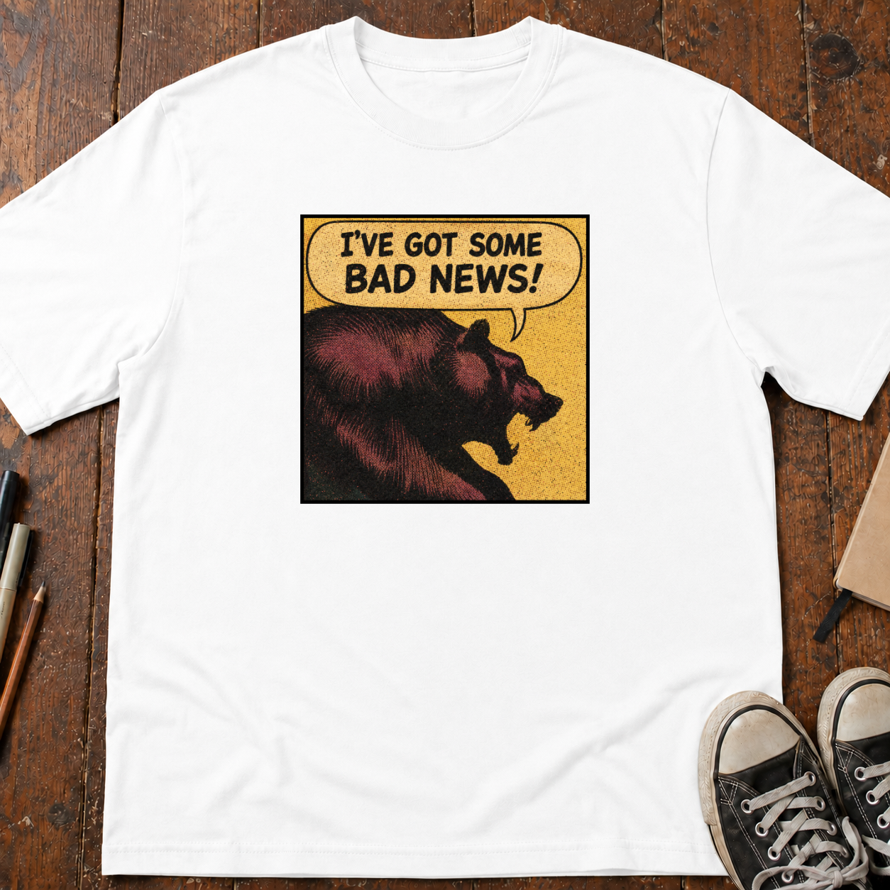 A Bear With Bad News T-Shirt