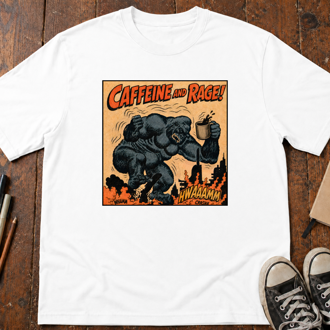 Caffeine and Rage T-Shirt