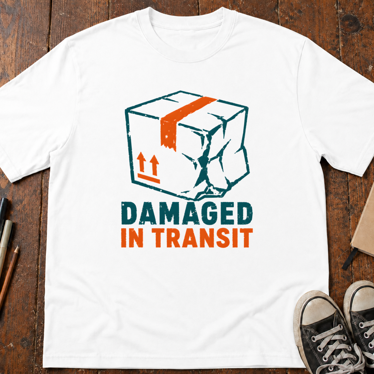 Damaged In Transit T-Shirt