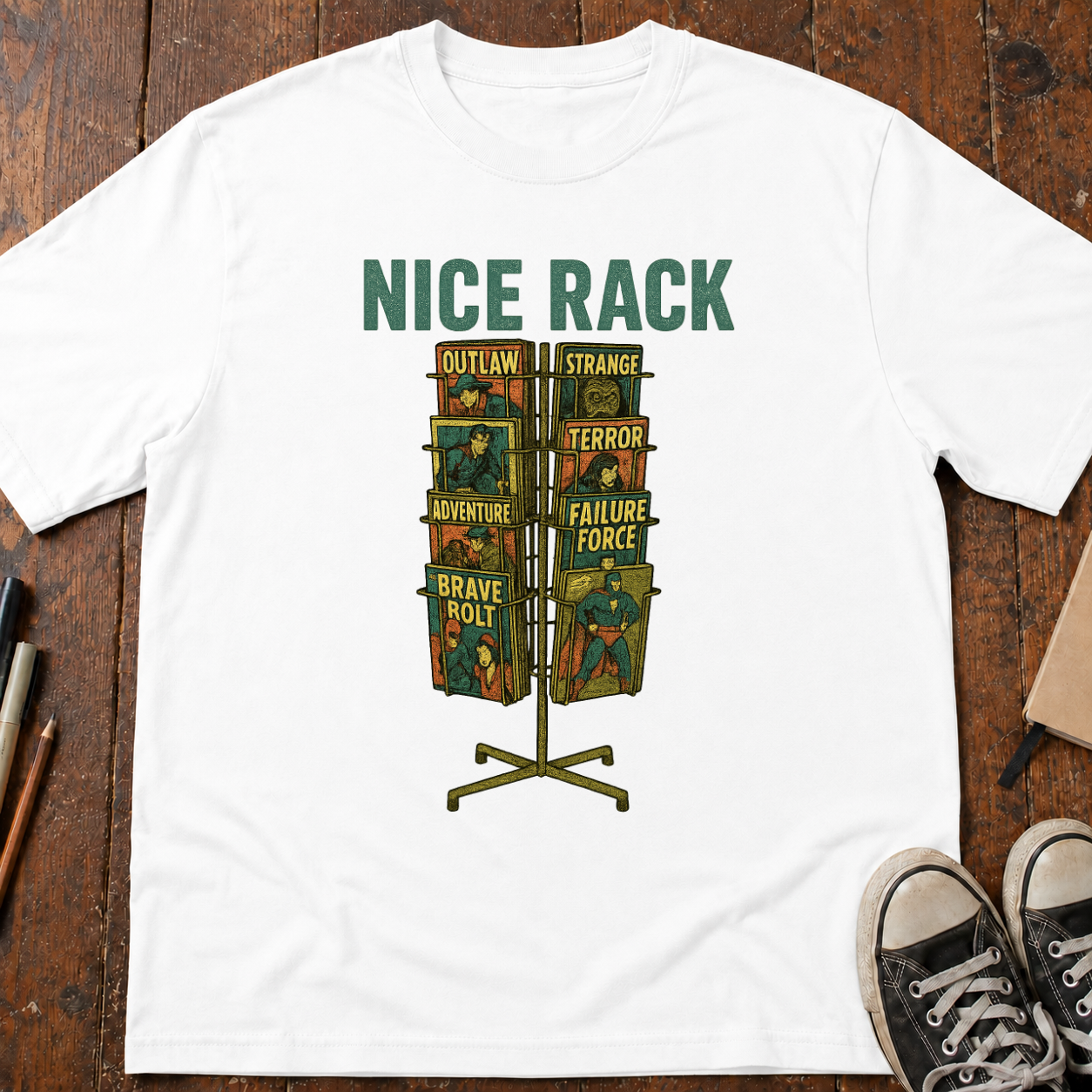 Nice Rack Comic Book T-Shirt