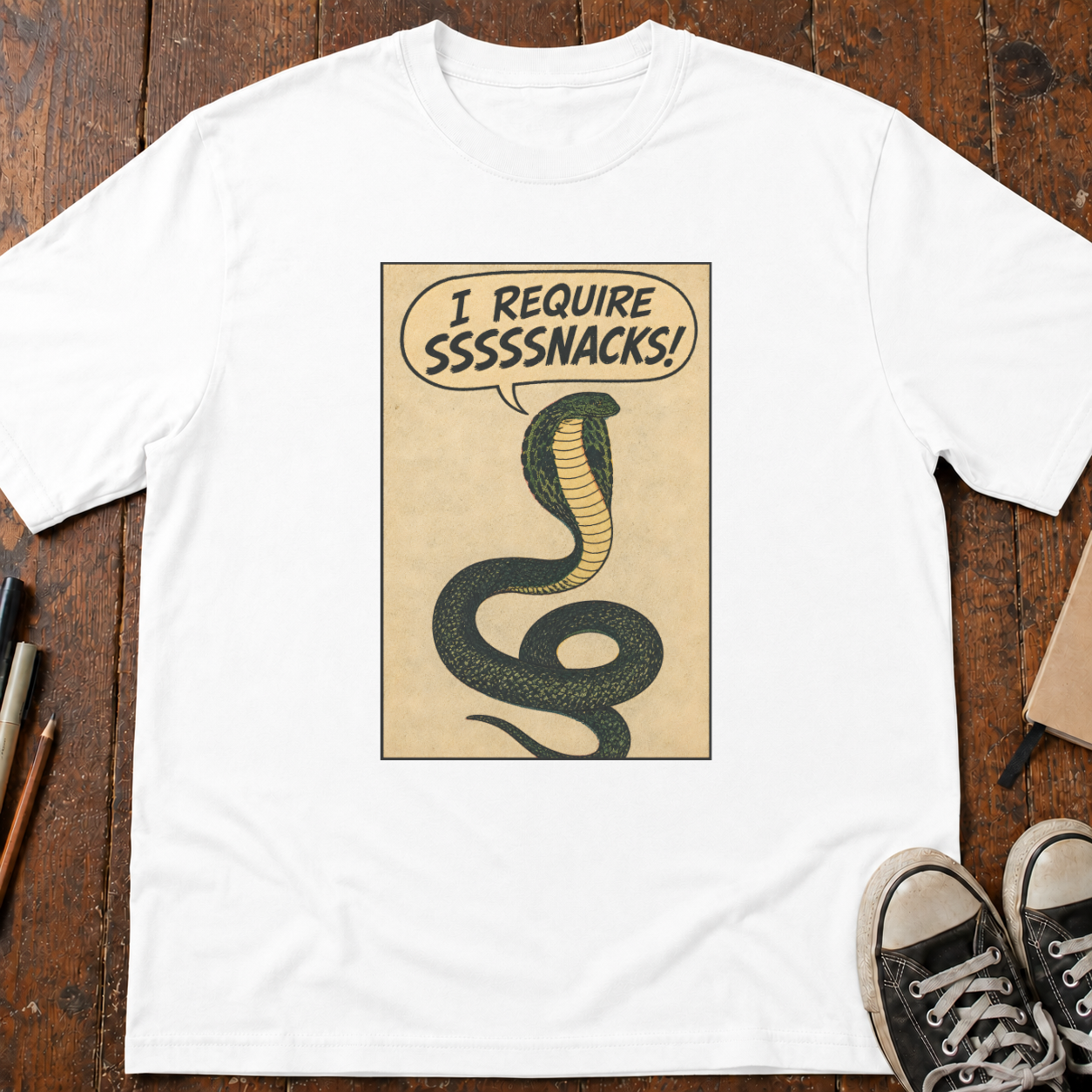 I Require Snacks T-Shirt