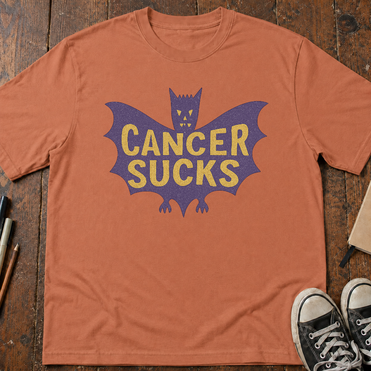 Cancer Sucks - COMICS CURING CANCER T-SHIRT