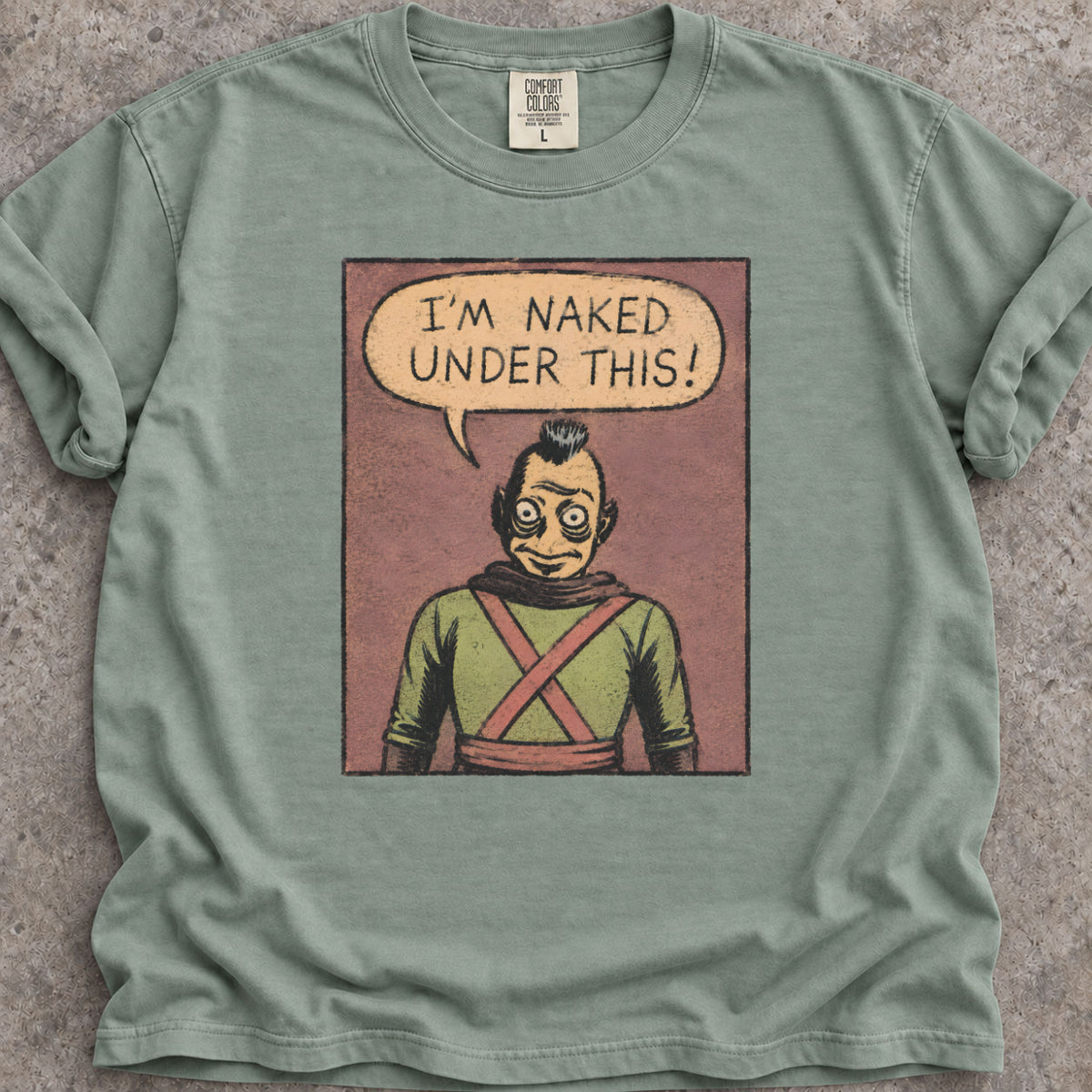 Naked Under This T-Shirt