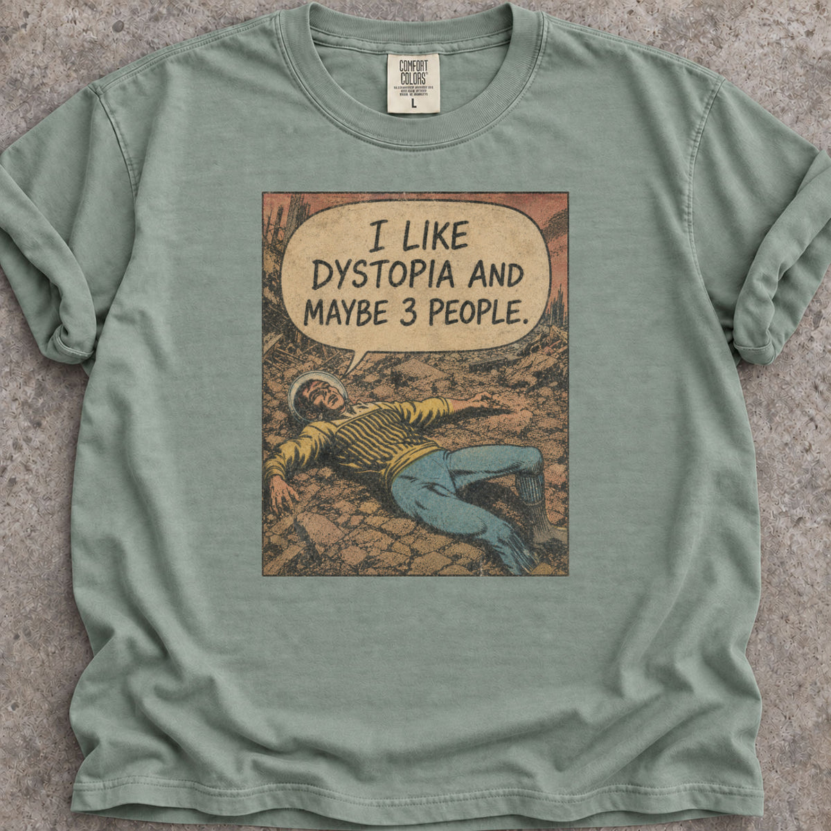 Dystopia & 3 People T-Shirt