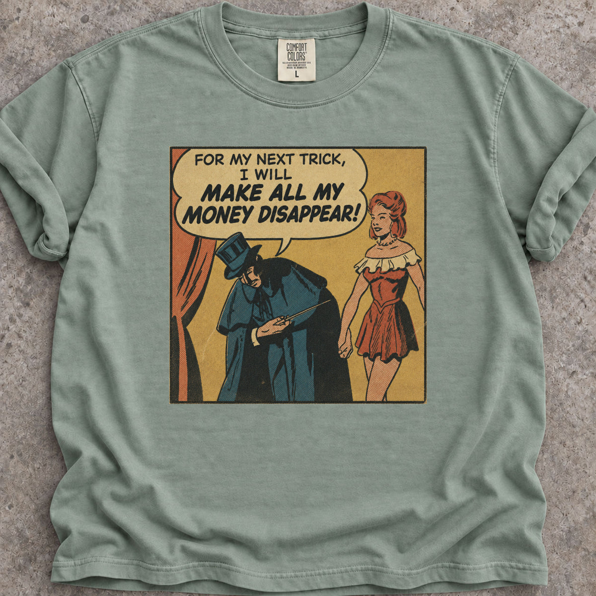 Disappearing Money T-Shirt