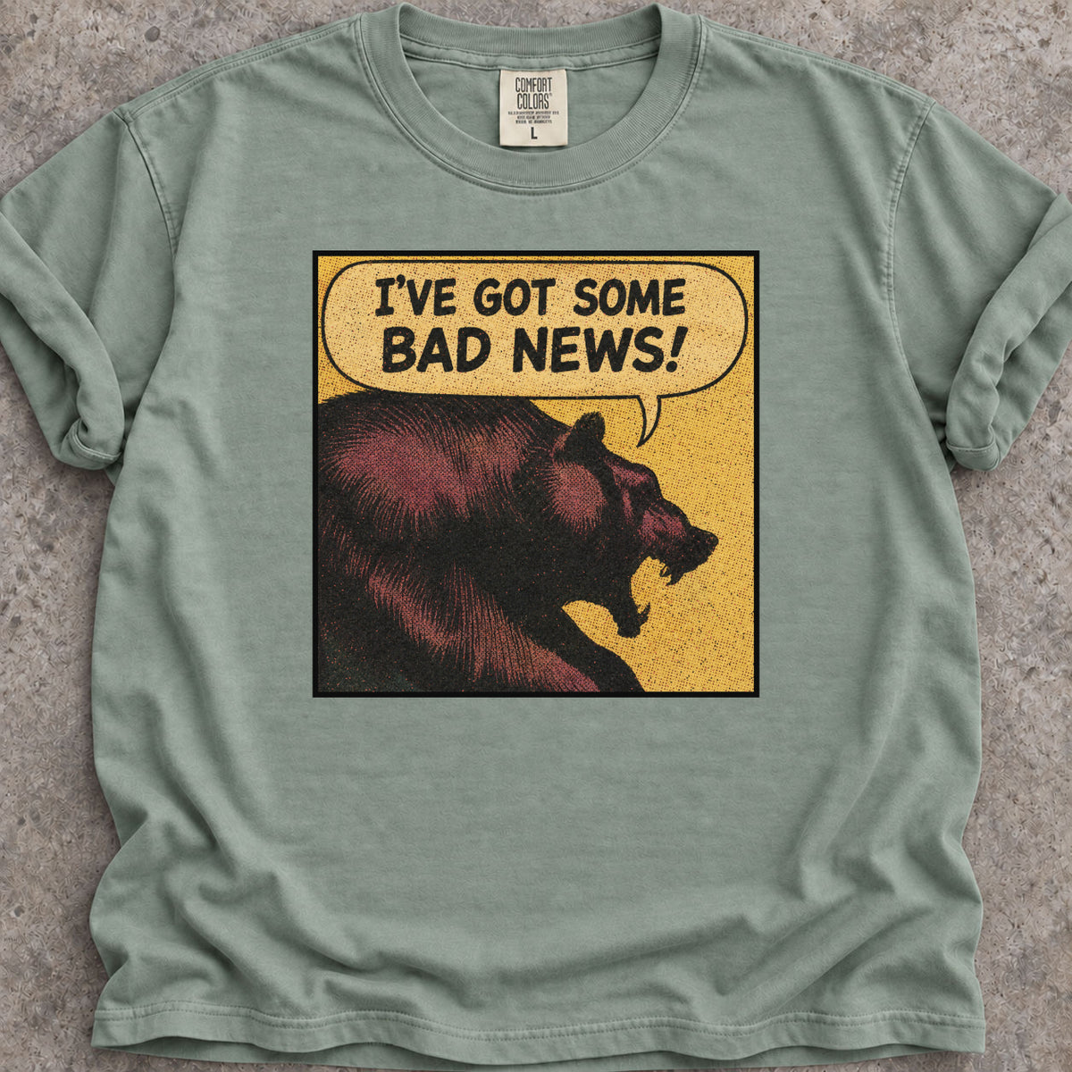 A Bear With Bad News T-Shirt