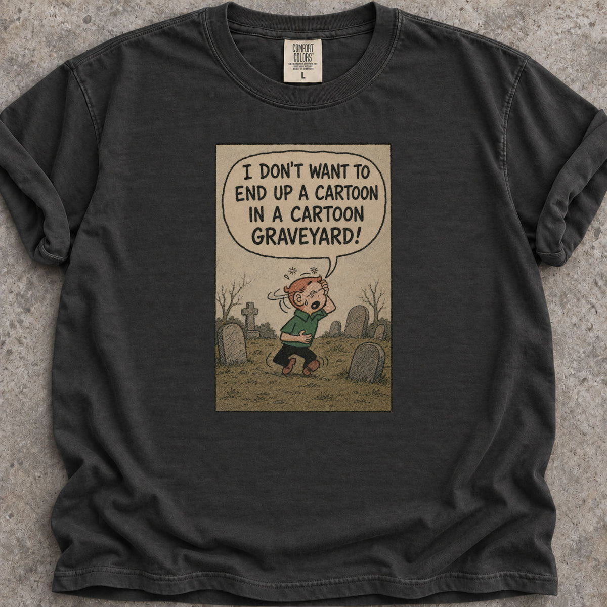 Cartoon Graveyard T-Shirt product image