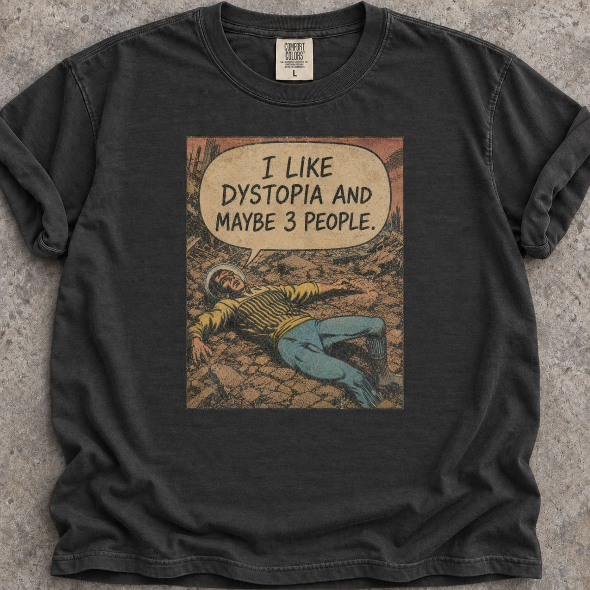 Dystopia & 3 People T-Shirt