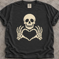 Skull Finger Heart T-Shirt product image