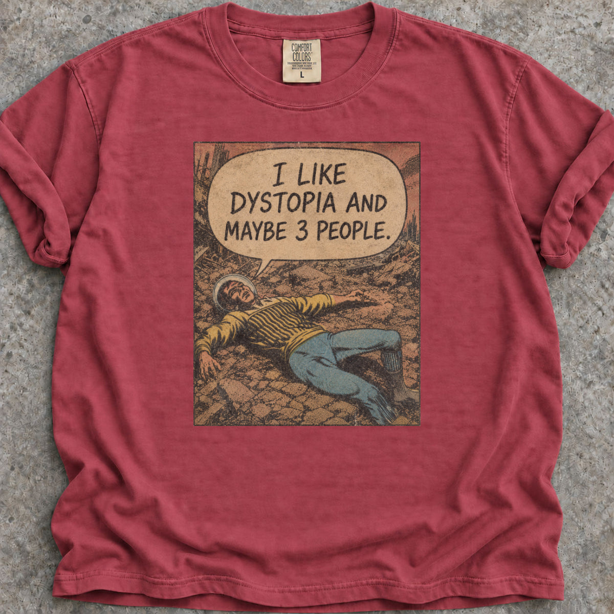 Dystopia & 3 People T-Shirt