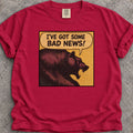 A Bear With Bad News T-Shirt product image