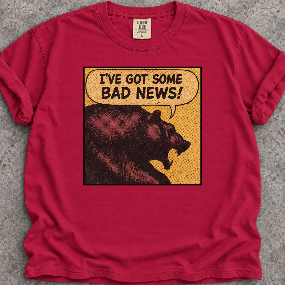 A Bear With Bad News T-Shirt