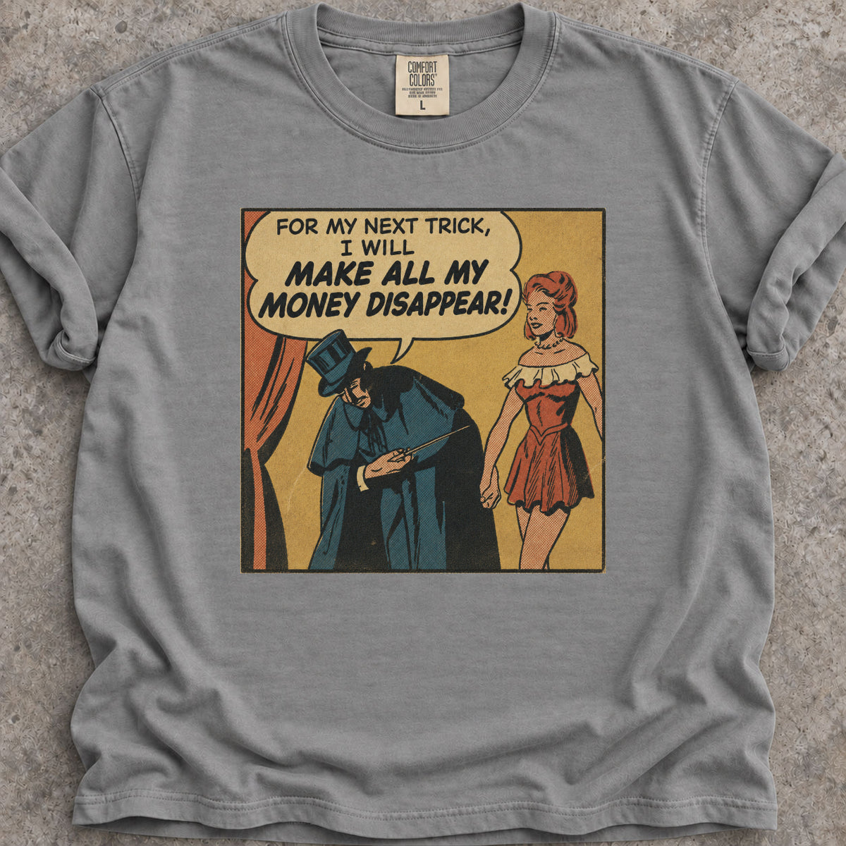 Disappearing Money T-Shirt