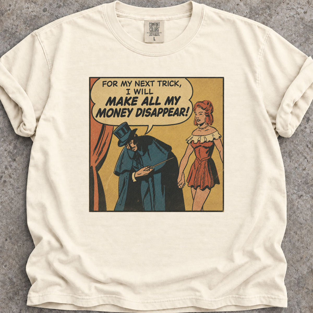 Disappearing Money T-Shirt