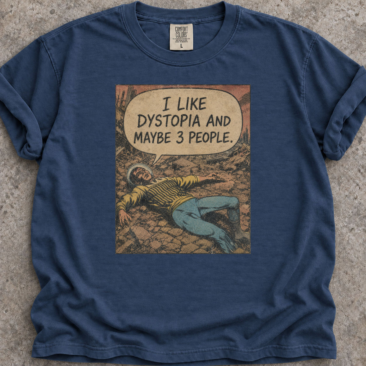 Dystopia & 3 People T-Shirt