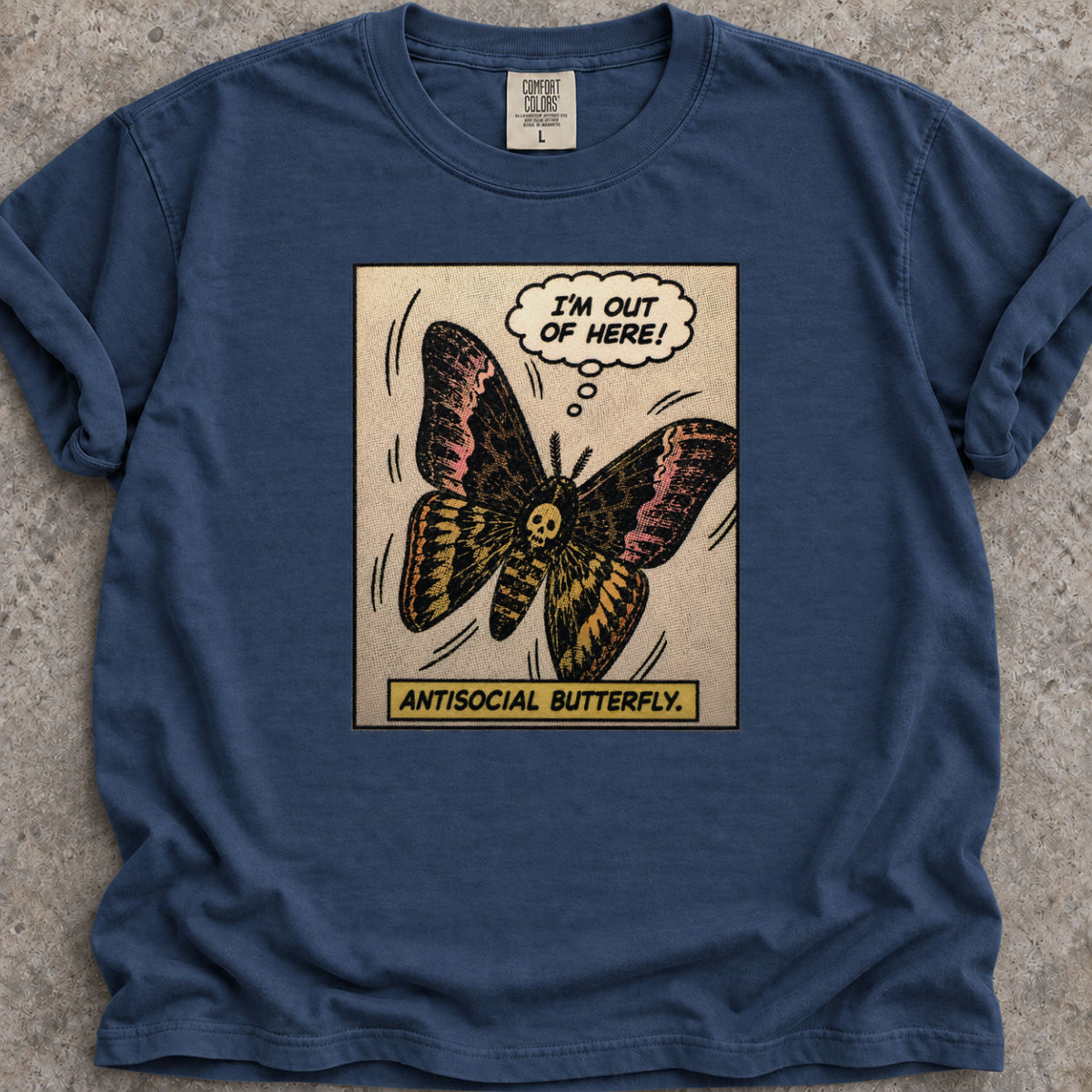 Antisocial Butterfly T-Shirt