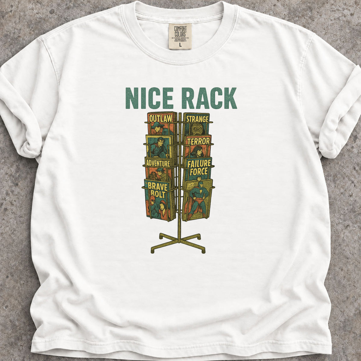 Nice Rack Comic T-Shirt