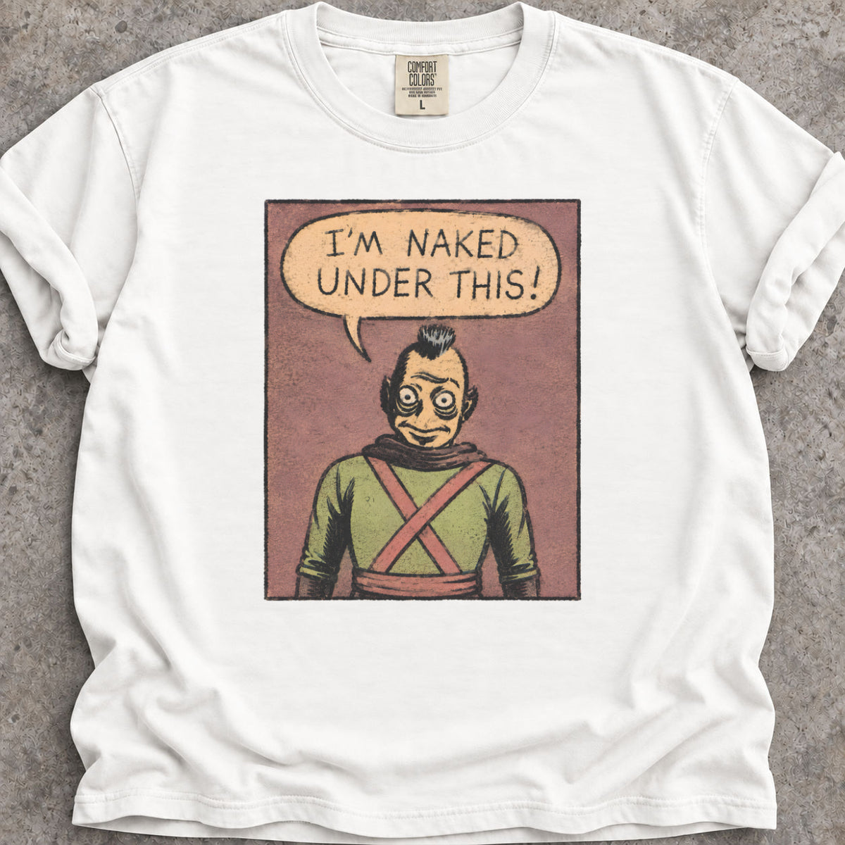 Naked Under This T-Shirt