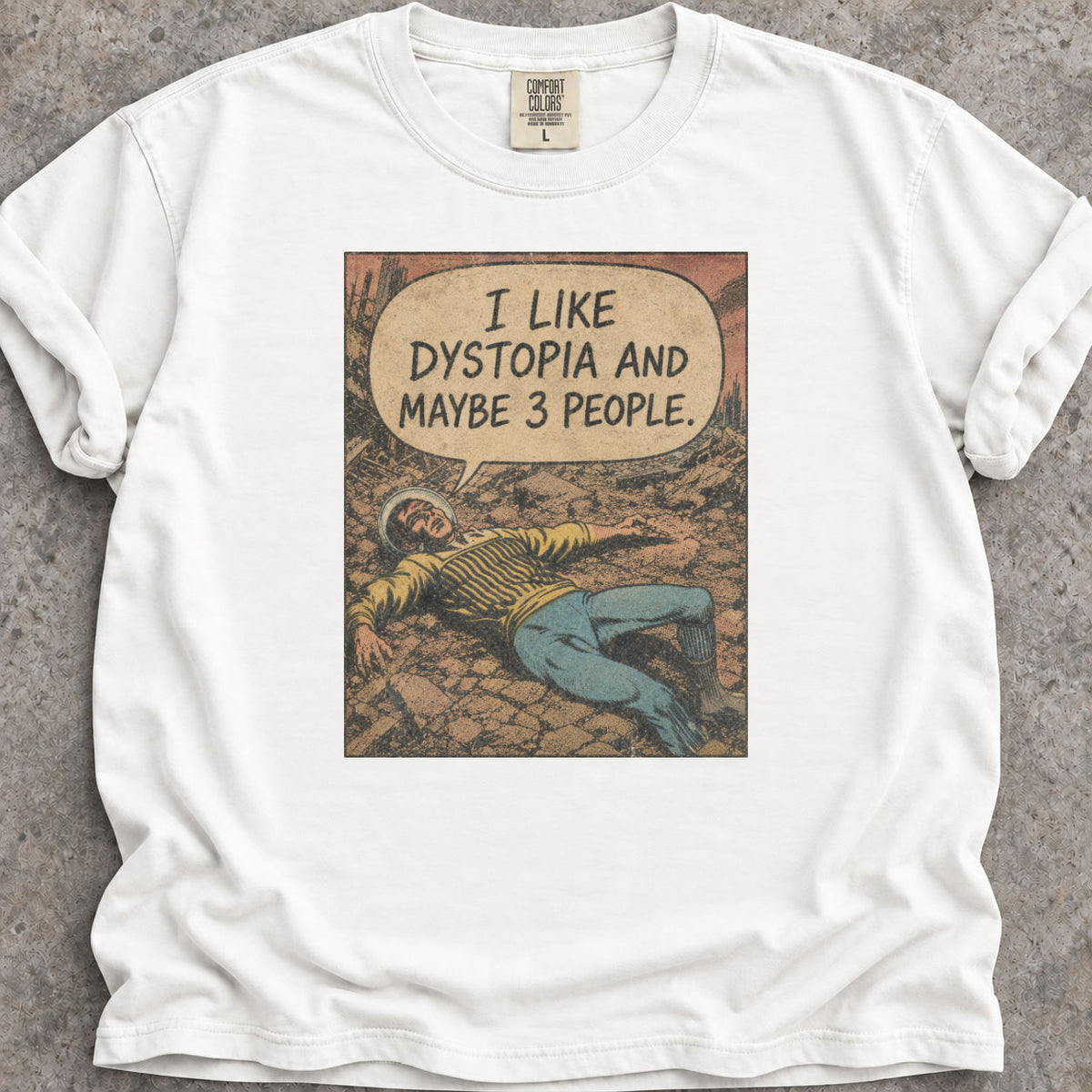 Dystopia & 3 People T-Shirt
